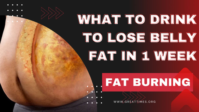 What To Drink To Lose Belly Fat In 1 Week